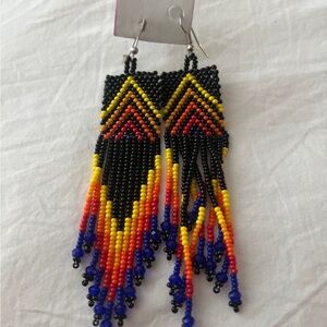 Multicolor Beaded earrings